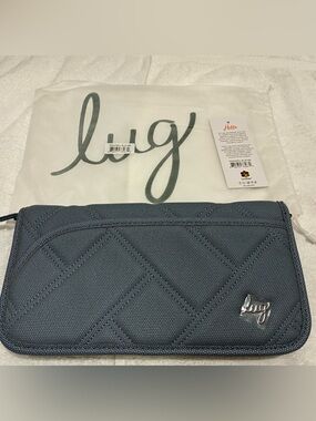 Lug Tango Travel RFID Wallet Blue NWT